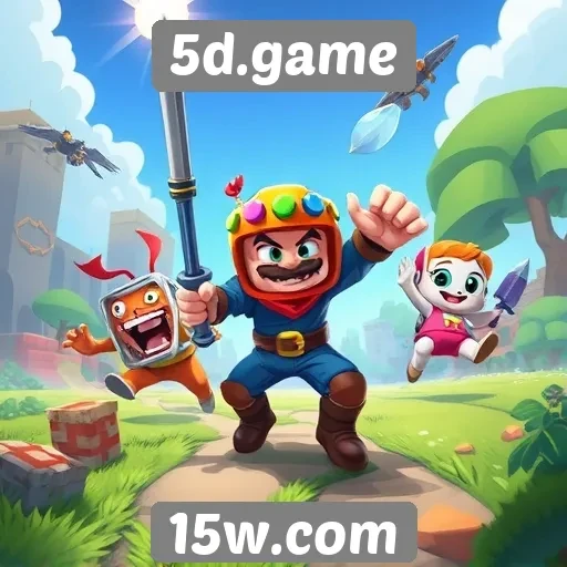 Plataforma 5d.game apresenta variedade de gêneros de jogos