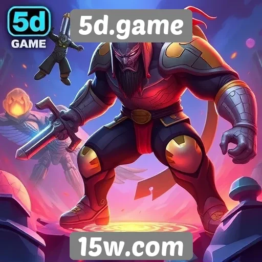 Diversidade de gêneros de jogos no 5d.game